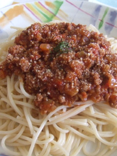 お休みの日に、本格ミートソース!-レシピのメイン写真