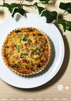 ほうれん草とベーコンのキッシュ-レシピのメイン写真