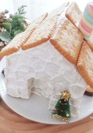 食パンでお菓子の家♡クリスマスなどに♡-レシピのメイン写真