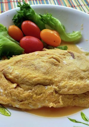仙台麩でふわふわのオフレツ(オムレツ)♪-レシピのメイン写真
