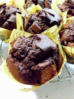しっとり濃厚*チョコチャンクマフィン-レシピのメイン写真