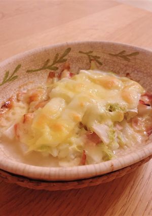 白菜とベーコンのチーズ焼き-レシピのメイン写真