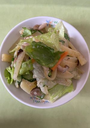 【保育園給食】ヤーコンのサラダ-レシピのメイン写真