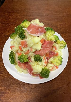 ポテトサラダツリー-レシピのメイン写真