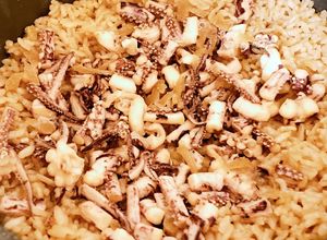 炊飯器でイカ飯！イカの炊き込みごはん♡-レシピのメイン写真