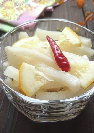 レモン大根の甘酢漬け-レシピのメイン写真