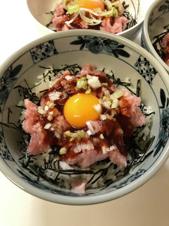 すき家風まぐろユッケ丼-レシピのメイン写真
