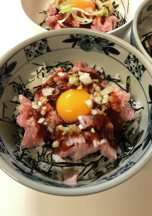 すき家風まぐろユッケ丼-レシピのメイン写真