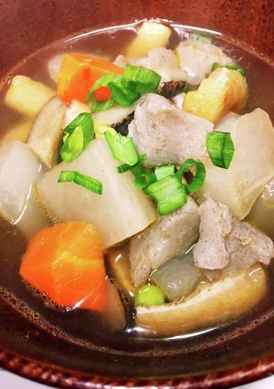 寒い日は根菜類たっぷりの、コレがいいよ。-レシピのメイン写真