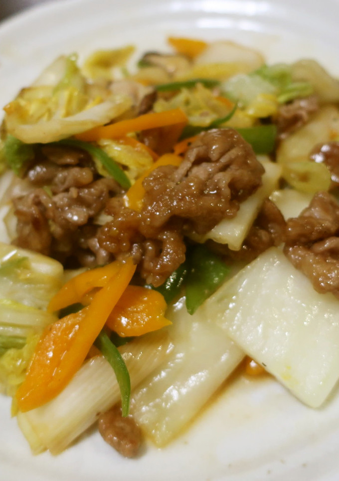豚肉と白菜の中華炒め-レシピのメイン写真
