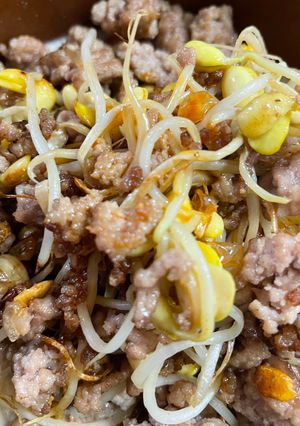 一人暮らし豆もやし担々麺-レシピのメイン写真