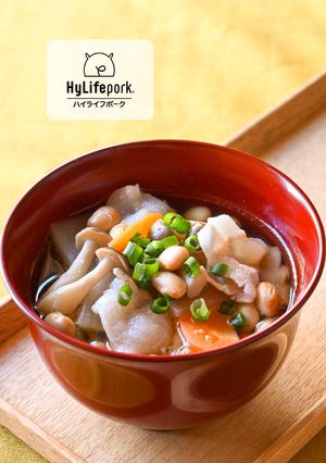 恵方巻と☆具だくさんの鬼除け汁（節分汁）-レシピのメイン写真