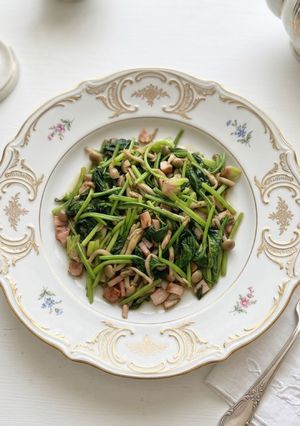 ほうれん草とベーコンとしめじのソテー-レシピのメイン写真
