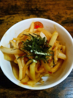 大根の皮の焼き肉のタレ炒め-レシピのメイン写真