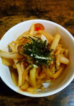大根の皮の焼き肉のタレ炒め-レシピのメイン写真