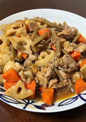 筑前煮(自分用)-レシピのメイン写真