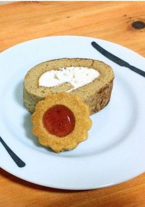 もちもち(私感)ロールケーキ-レシピのメイン写真