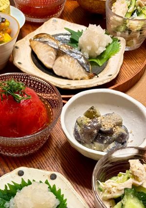 なすのごま味噌和え-レシピのメイン写真