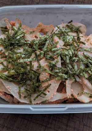 蓮根の明太バター炒め-レシピのメイン写真
