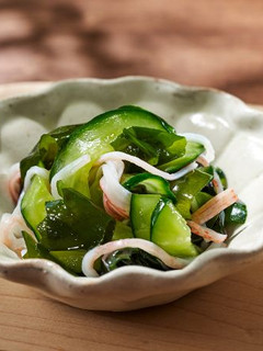 きゅうりとわかめとかにかまの酢の物-レシピのメイン写真