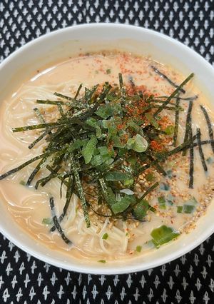 坦々冷やしそうめん-レシピのメイン写真