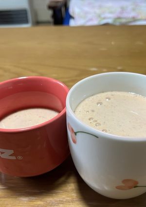 人参とバナナのきな粉シナモンスムージー-レシピのメイン写真