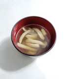 アジの出汁をいただくお吸い物