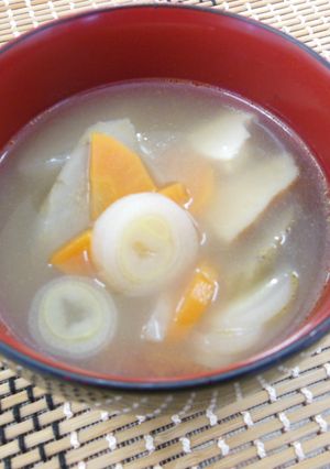♦野菜たべよう♦かみなり汁-レシピのメイン写真
