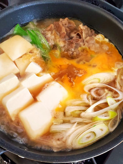 牛丼の具で5分!簡単すき焼き-レシピのメイン写真