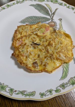 カニ玉風卵焼き-レシピのメイン写真