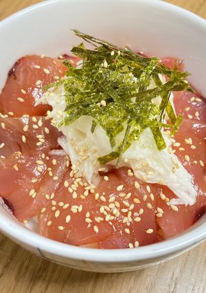 漬けマグロ丼-レシピのメイン写真