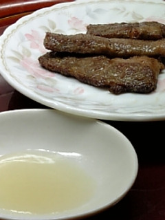 脂たっぷり焼き肉はおいしいお酢で-レシピのメイン写真