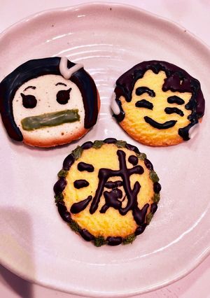 市販クッキー使用で簡単♡鬼滅クッキー-レシピのメイン写真