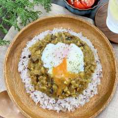 A picture of 固形ルウで＊きのこと大豆のドライカレー＊.