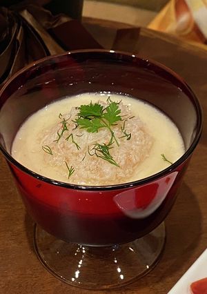 豆乳のムース冷たい前菜-レシピのメイン写真