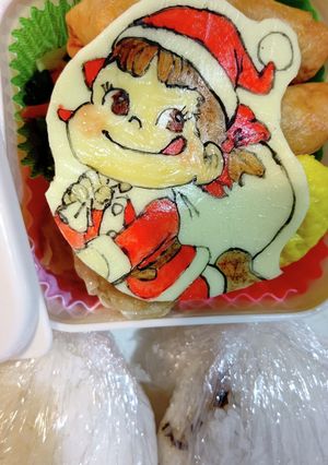 ペコちゃんサンタ弁当～♪-レシピのメイン写真