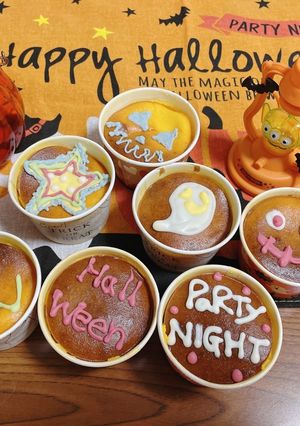カボチャのカップケーキ-レシピのメイン写真
