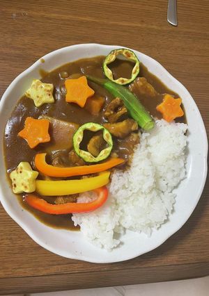 七夕夏野菜カレー-レシピのメイン写真