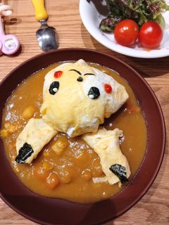 ピカチュウのカレーオムライス-レシピのメイン写真