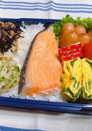 時短お弁当盛り付け記録 ひじき煮 次男-レシピのメイン写真