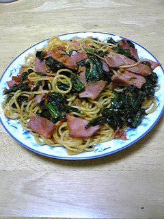 ほうれん草とベーコンのパスタ-レシピのメイン写真