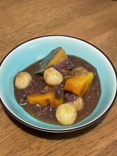 冷めても柔らかい白玉入り冬至かぼちゃ-レシピのメイン写真