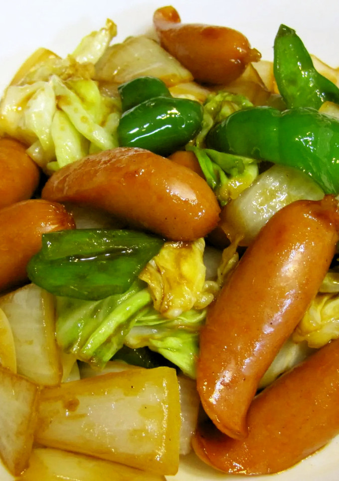 ウインナーと野菜のオイスターソース炒め-レシピのメイン写真