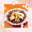 白菜と厚揚げのすき焼き風炒め煮