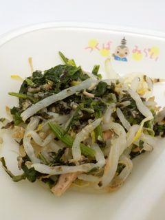 【給食】のり酢あえ-レシピのメイン写真