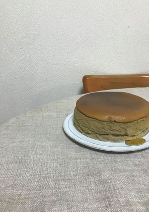 ほうじ茶スフレチーズケーキ-レシピのメイン写真