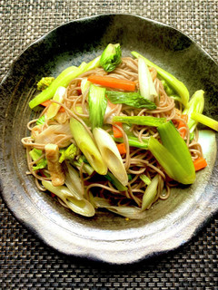 めんつゆで日本蕎麦焼きそば-レシピのメイン写真