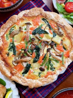 サーモン入り具沢山キッシュ♩-レシピのメイン写真