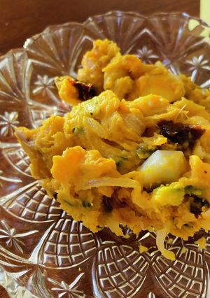 レンジでチンしてかぼちゃサラダ-レシピのメイン写真