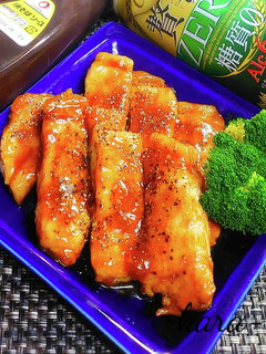 ご飯が進む♪焼きそばソースで甘辛トンテキ-レシピのメイン写真